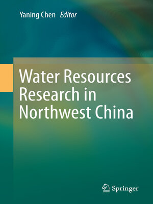 cover image of Water Resources Research in Northwest China